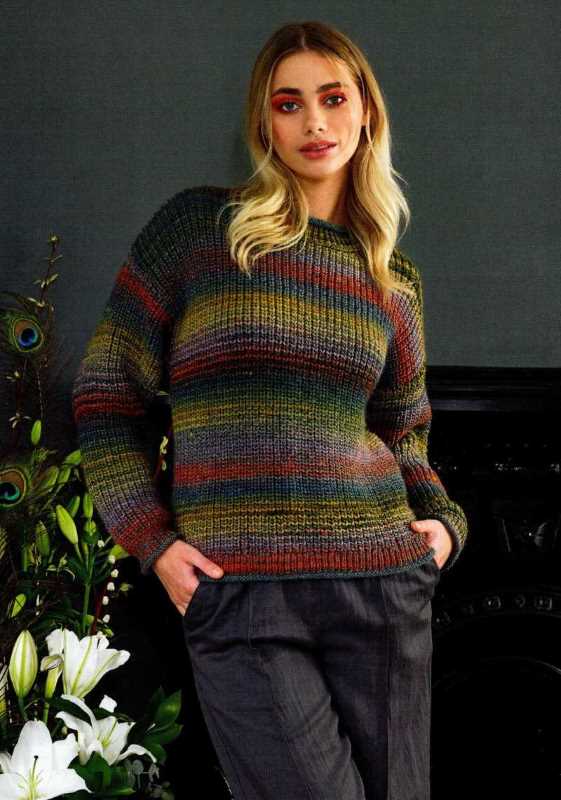 Knitting Pattern - James C Brett JB920 - Emotions DK - Ladies' Sweater